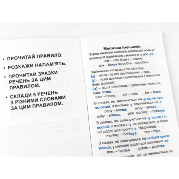 Найшвидший спосіб вивчити. Правила англійської мови
