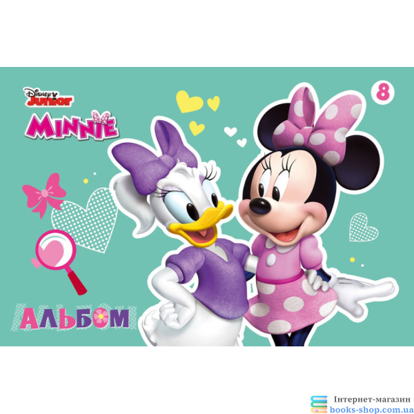 Альбом для малювання. Серія “MINNIE MOUSE”. 8 аркушів