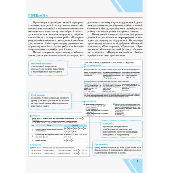 Алгебра. 9 клас. Практикум