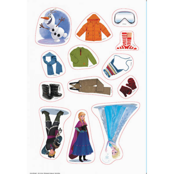 Англійська – це легко. Крижане серце. Disney Frozen (російською мовою)