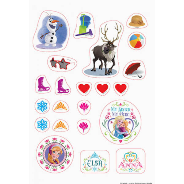 Англійська – це легко. Крижане серце. Disney Frozen (російською мовою)