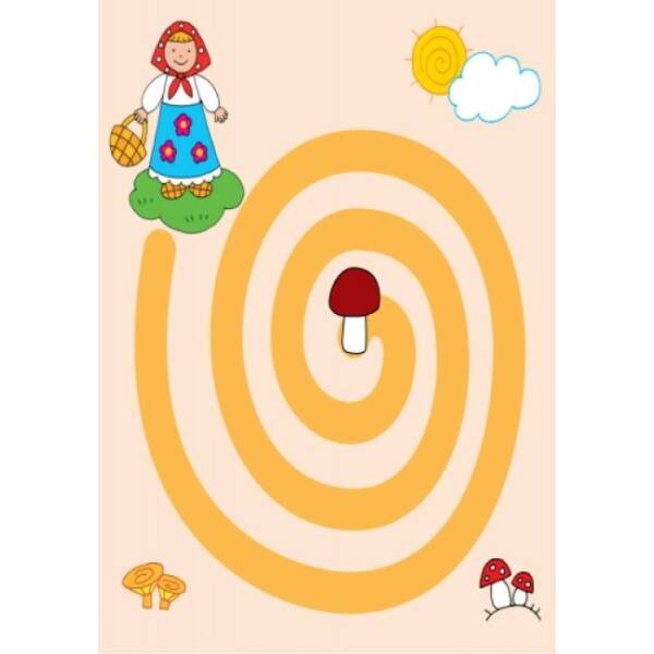 Багаторазові лабіринти. Зайченятко