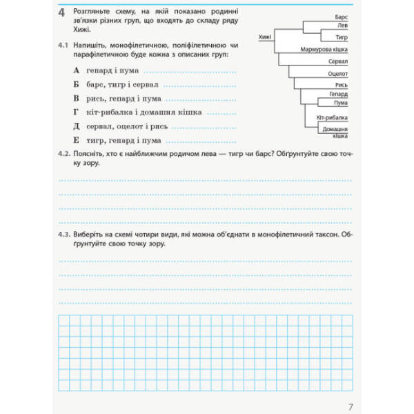 Біологія і екологія (рівень стандарту). 10 клас. Робочий зошит