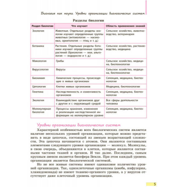 Біологія. Підручник 9 класс для ЗНЗ (російською мовою)
