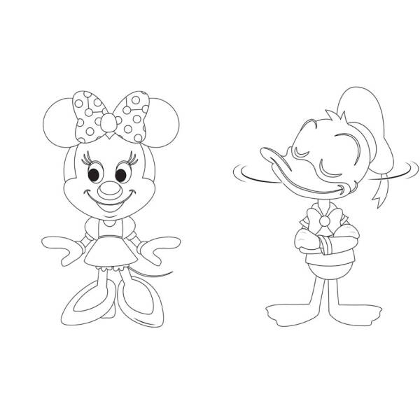 Disney Маля. Гра з кольором. Міккі Маус