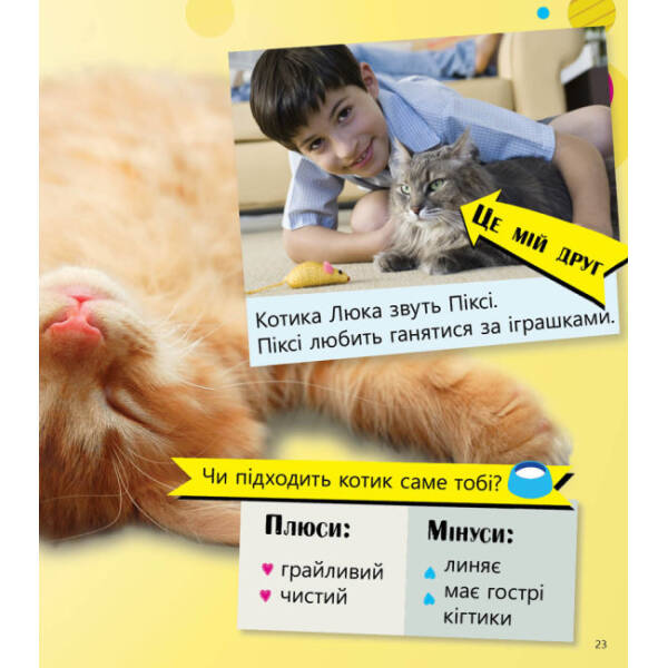 Домашні улюбленці і не тільки… Перше читання Non Fiction. Рівень 5