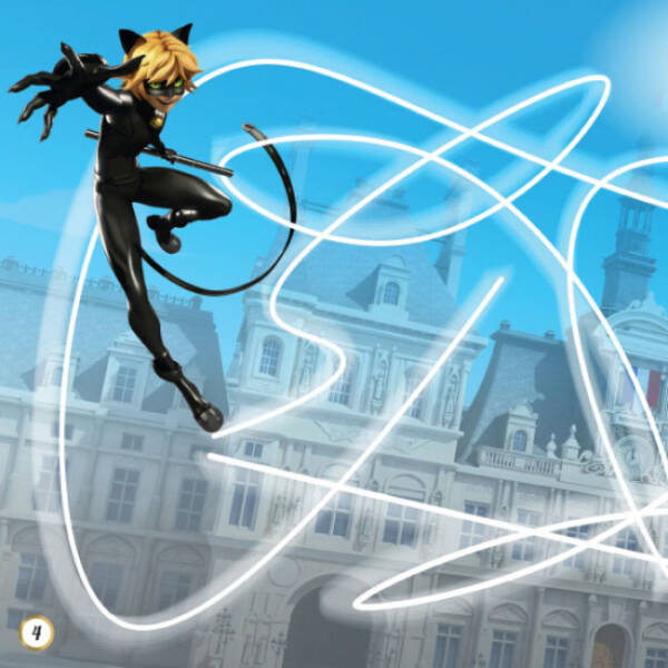 Дива довкола. Лабіринти з наліпками. Леді Баґ