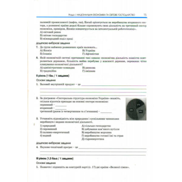 Географія. 9 клас. Зошит для практичних робіт