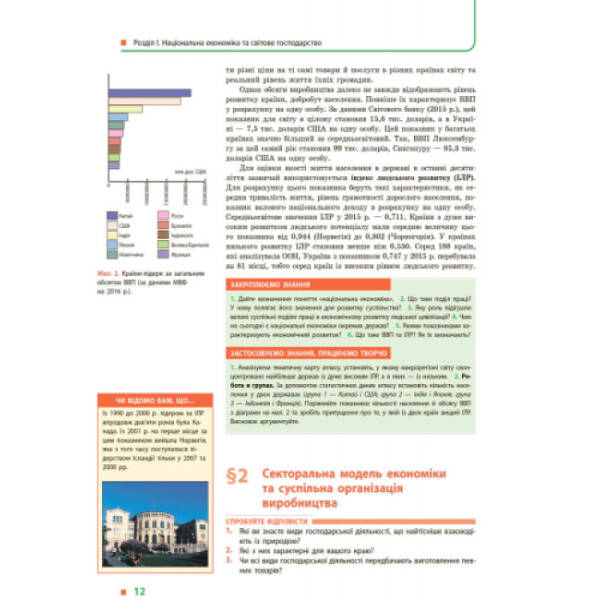 Географія. Підручник 9 клас для ЗНЗ