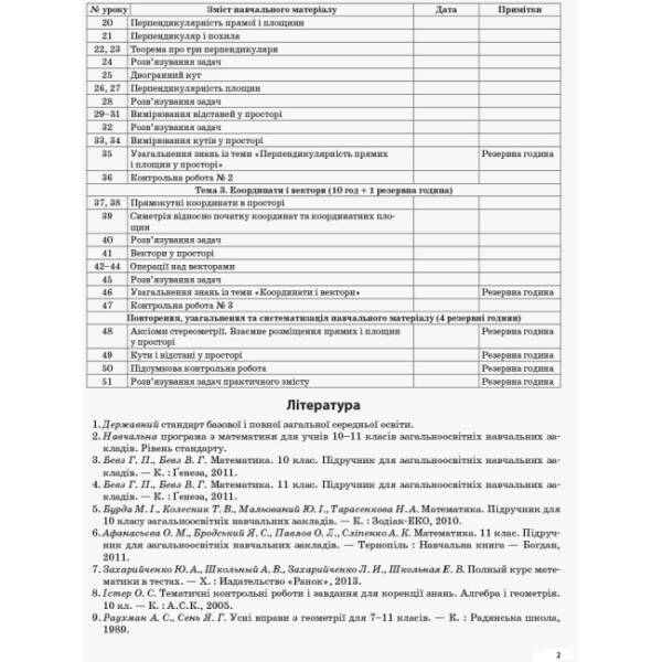 Геометрія. 10 клас. Рівень стандарту. Серія «Мій конспект»