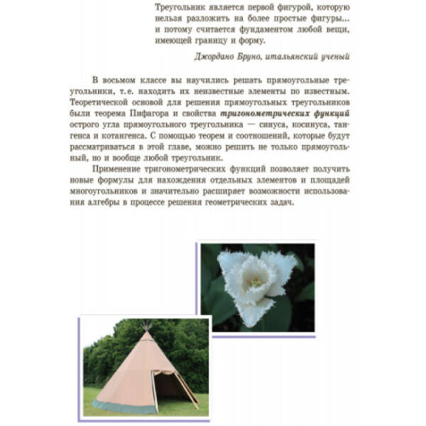 Геометрия. Учебник 9 класс для ОУЗ (с обучением на рус. яз.) (російською мовою)
