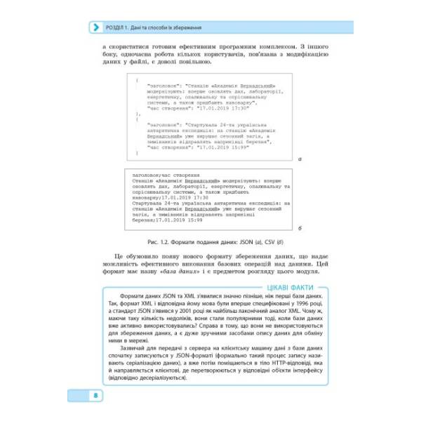 Інформатика: бази даних (вибірковий модуль для учнів 10–11 класів, рівень стандарту)