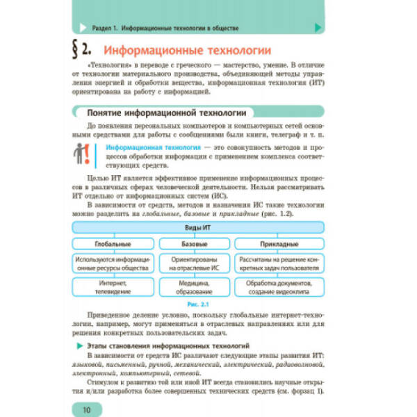 Інформатика. Підручник 9 клас для ЗНЗ (російською мовою)