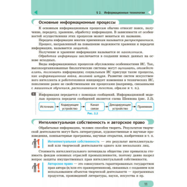 Інформатика. Підручник 9 клас для ЗНЗ (російською мовою)