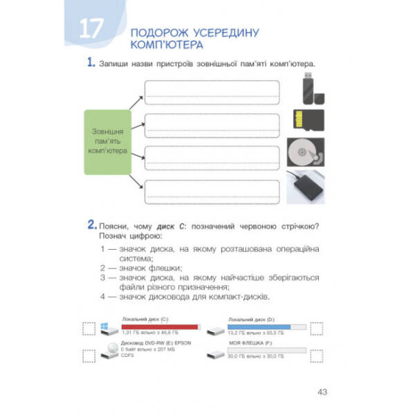Інформатика. Робочий зошит. 4 клас до підручника Козак Л. З.