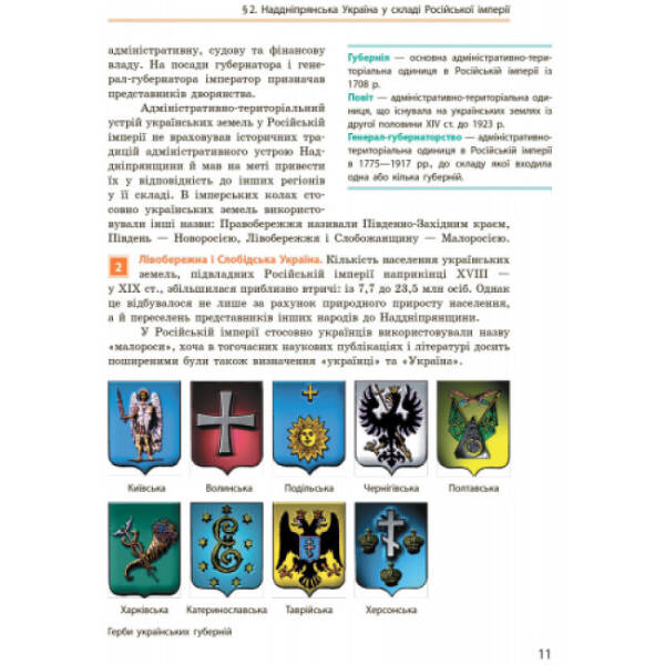Історія України. Підручник 9 клас для ЗНЗ