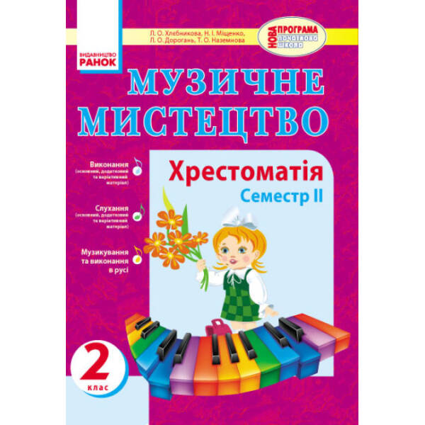 Хрестоматія з музики. 2 клас (ІІ семестр)
