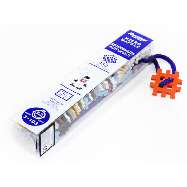 Конструктор MICRO WAFFLE “ASTRONAUT” (150 деталей)