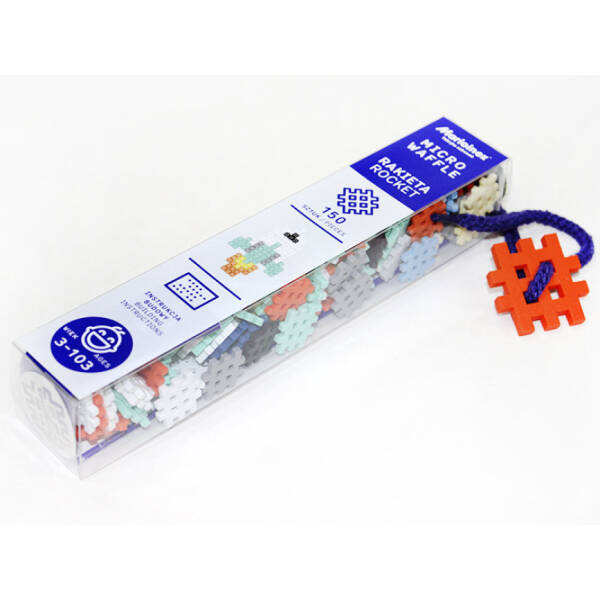 Конструктор MICRO WAFFLE “ROCKET” (150 деталей)