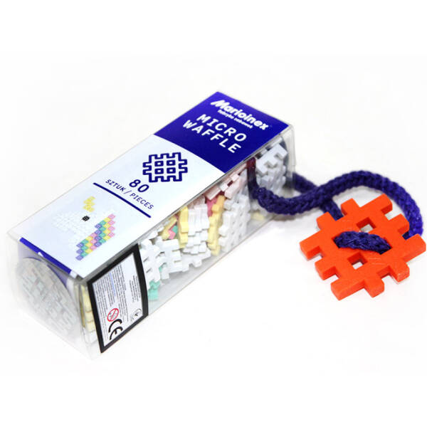 Конструктор MICRO WAFFLE “UNICORN” (80 деталей)