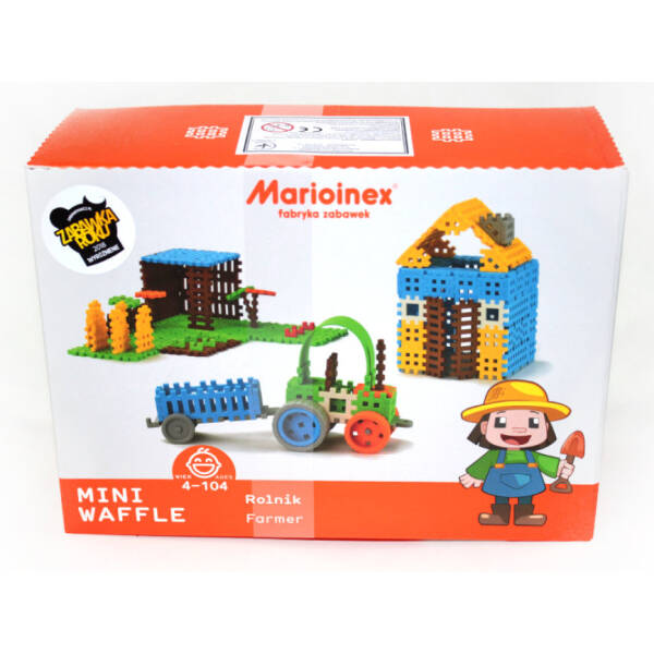 Конструктор MINI WAFFLE “FARMER” (184 деталі)