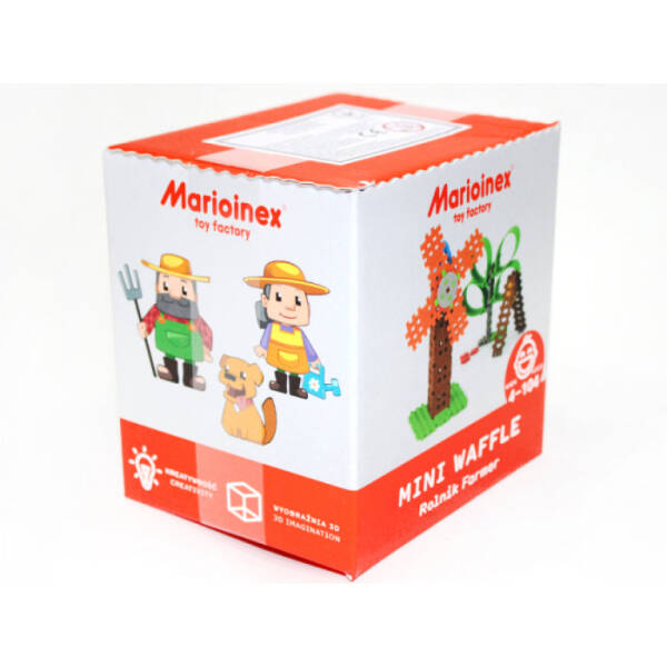 Конструктор MINI WAFFLE “FARMER” (57 деталей)