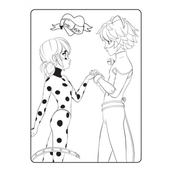 Леді Баг. Безліч відтінків червоного. Чорний Кіт