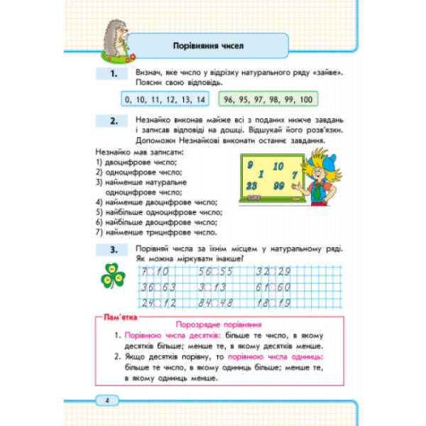 Математика. 2 клас. Навчальний зошит: У 3 частинах (Частина 1)