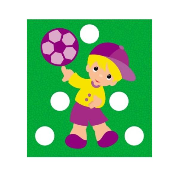 Мозаїка з наліпок. Для дітей від 3 років. Величина