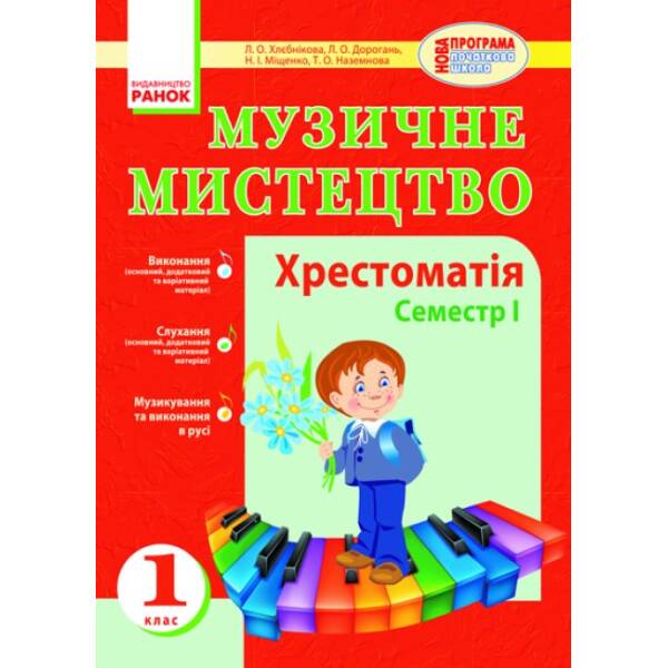 Музичне мистецтво. Хрестоматія. Семестр І