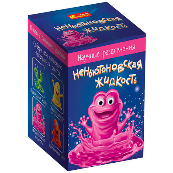 Научные развлечения. Неньютоновская жидкость (російською мовою)