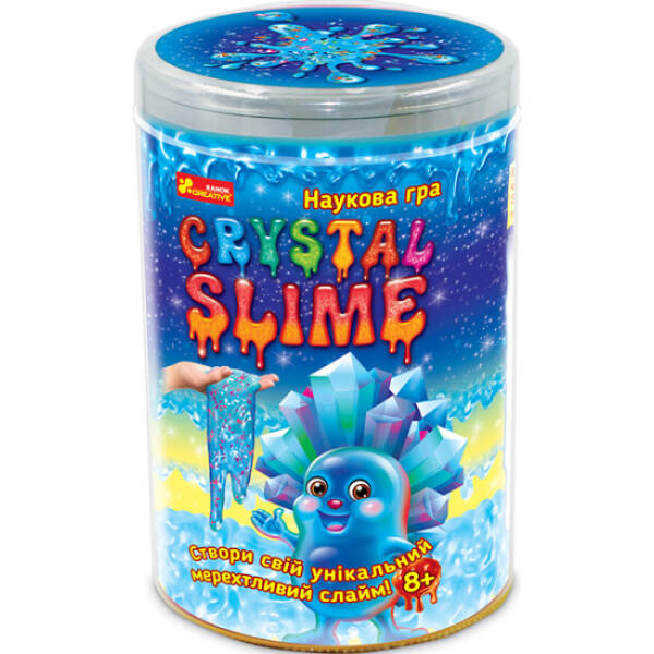 Наукова гра. Crystal slime. Кришталева (синя)