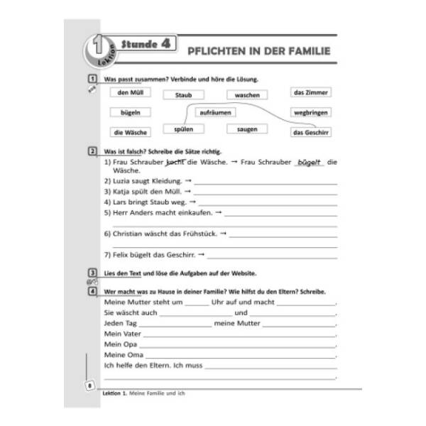 Німецька мова. 7 клас. Робочий зошит