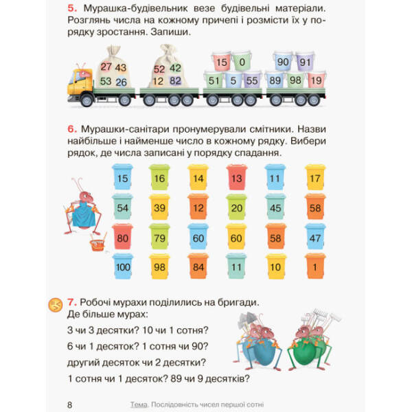 НУШ Математика Підручник. 2 клас