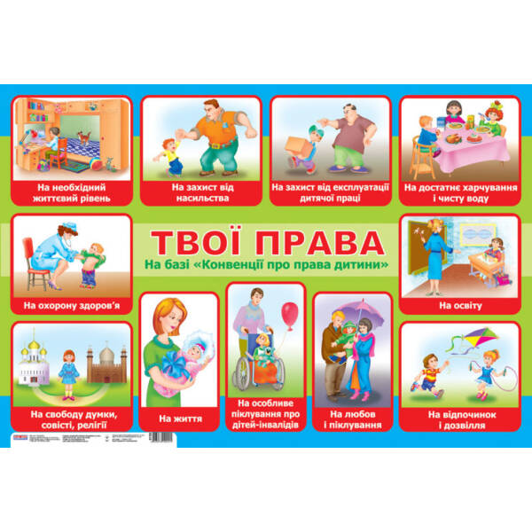 Плакат. Твої права