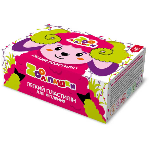 Пластилін легкий ZOOліпашки Баранчик