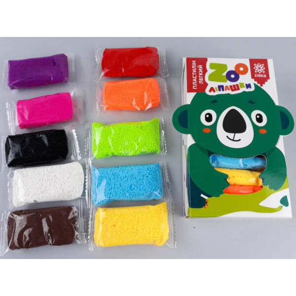 Пластилін легкий ZOOліпашки Коала