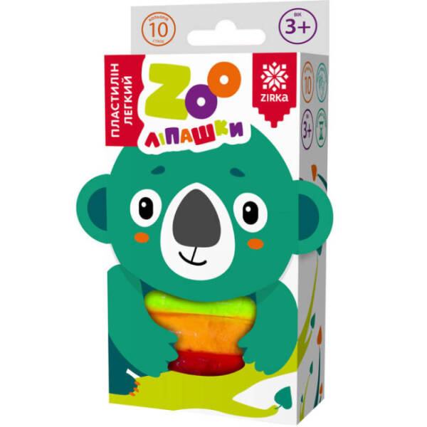 Пластилін легкий ZOOліпашки Коала