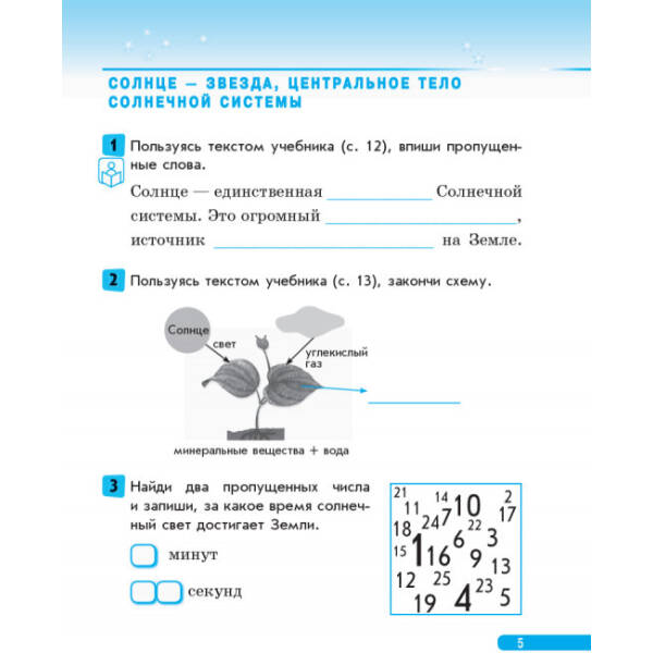 Природознавство. 4 клас. Робочий зошит (до підруч. О.В. Тагліної, Г.Ж. Іванової) (російською мовою)