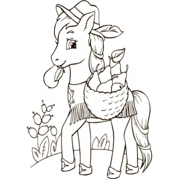 Розмальовки у сумочці. Поні (російською мовою)