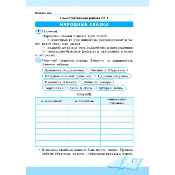Школа читання. 4 клас: тексти-листівки для самостійного читання (російською мовою)