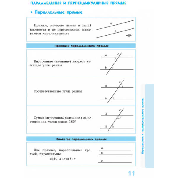 Спасатель. Геометрия в определениях, таблицах и схемах. 7-11 класс (російською мовою)