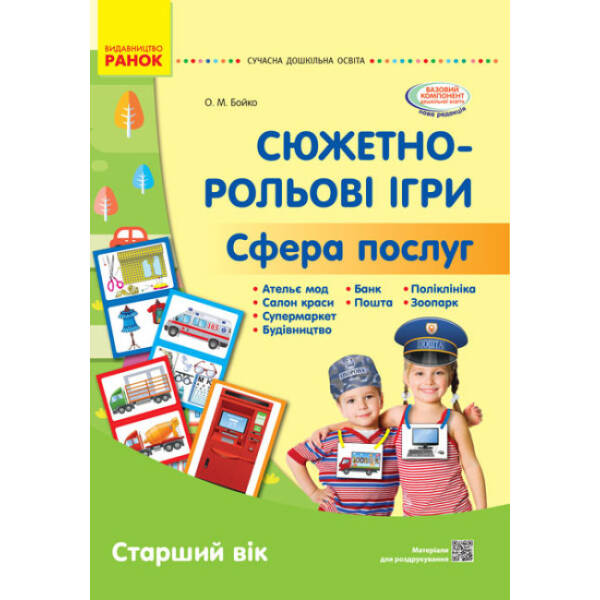 Сучасна дошкільна освіта. Сфера послуг. Наочний матеріал