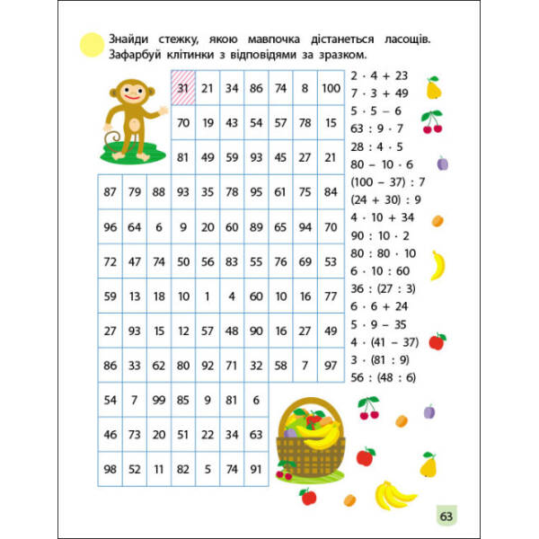 Тренувальний зошит. Математика. 2 клас. Частина 2
