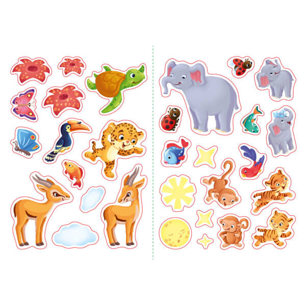 Тигреня. Створюй історії з наліпками