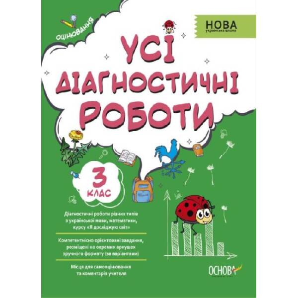 Усі діагностичні роботи. 3 клас.