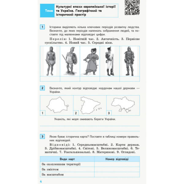 Вступ до історії. 5 клас. Компетентнісно орієнтовані завдання