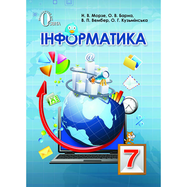 Інформатика, 7 клас Морзе Н.В. та ін.
