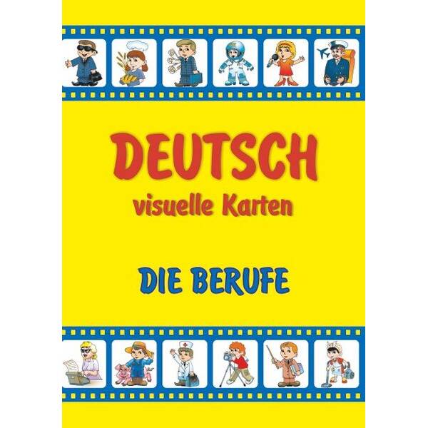 Професії. Набір карток німецькою мовою