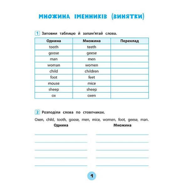 Тренувалочка. Англійська мова. 3 клас. Зошит практичних завдань – Чіміріс Ю. В. – УЛА (103995)